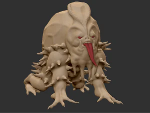 crawl creature 3D Model
