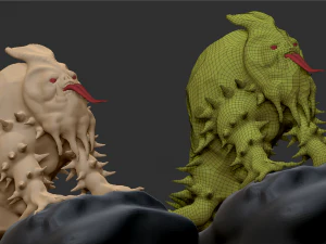 crawl creature 3D Model