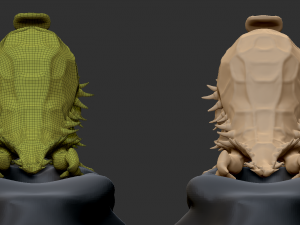 crawl creature 3D Модель