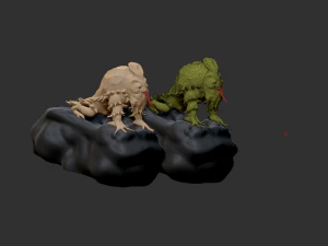 crawl creature 3D Model