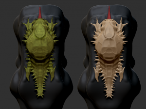 crawl creature 3D Модель
