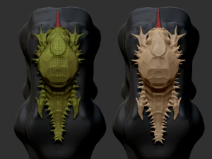 crawl creature 3D Model