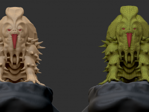 crawl creature 3D Модель