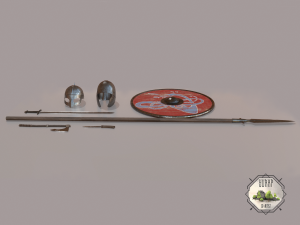 viking and armor 3D 모델