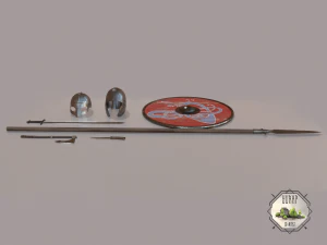 viking and armor 3D Model
