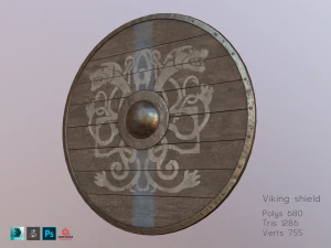 viking and armor 3D Model
