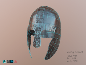 viking and armor 3D 모델