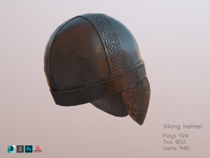 viking and armor 3D 모델