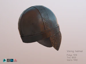 viking and armor 3D Model