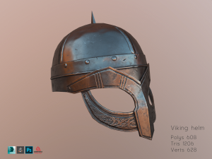 viking and armor 3D 모델