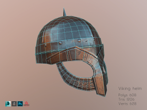 viking and armor 3D 모델