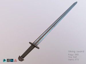 viking and armor 3D 모델