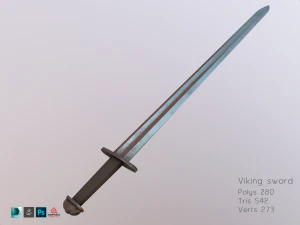 viking and armor 3D Model
