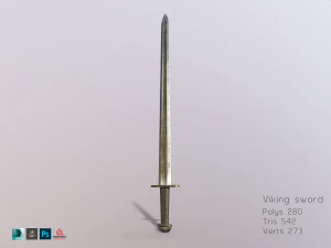 viking and armor 3D Model