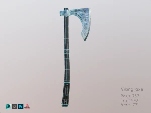 viking and armor 3D Model