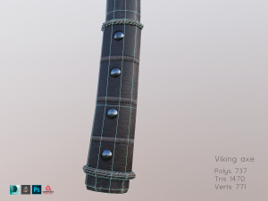 viking and armor 3D 모델