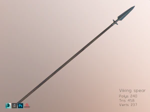 viking and armor 3D Model