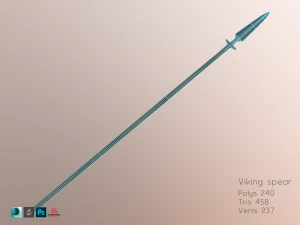 viking and armor 3D Model