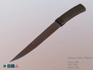 viking and armor 3D Model