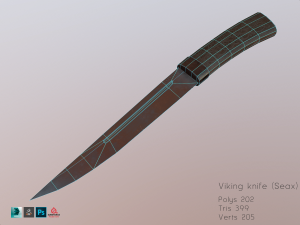 viking and armor 3D 모델