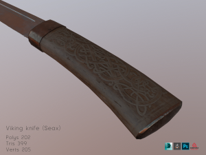 viking and armor 3D 모델