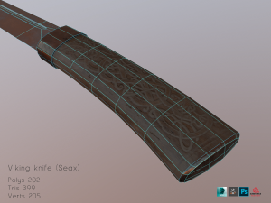 viking and armor 3D 모델