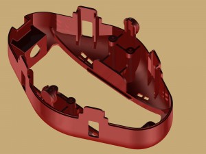 aerodynamic composite case for quadcopter dji f450 Modèles 3D en vedette