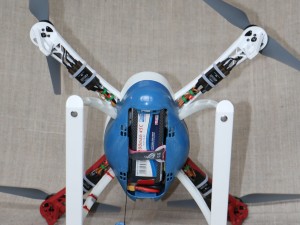 aerodynamic composite case for quadcopter dji f450 Modèles 3D en vedette