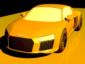 car r8 3D Model