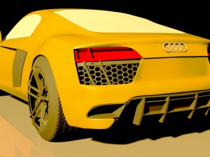 car r8 3D Модель