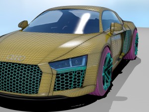 car r8 3D Модель