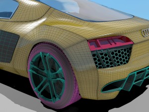 car r8 3D Модель