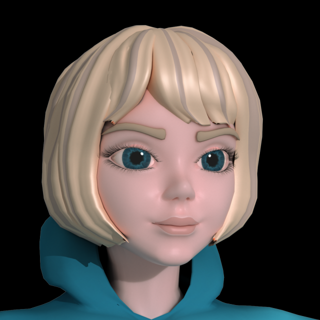 alice Modèle 3D .c4d .max .obj .3ds .fbx .stl .blend 