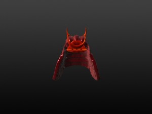 samurai helmet Modèle 3D