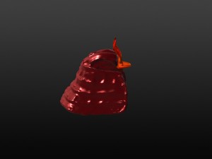 samurai helmet Modèle 3D