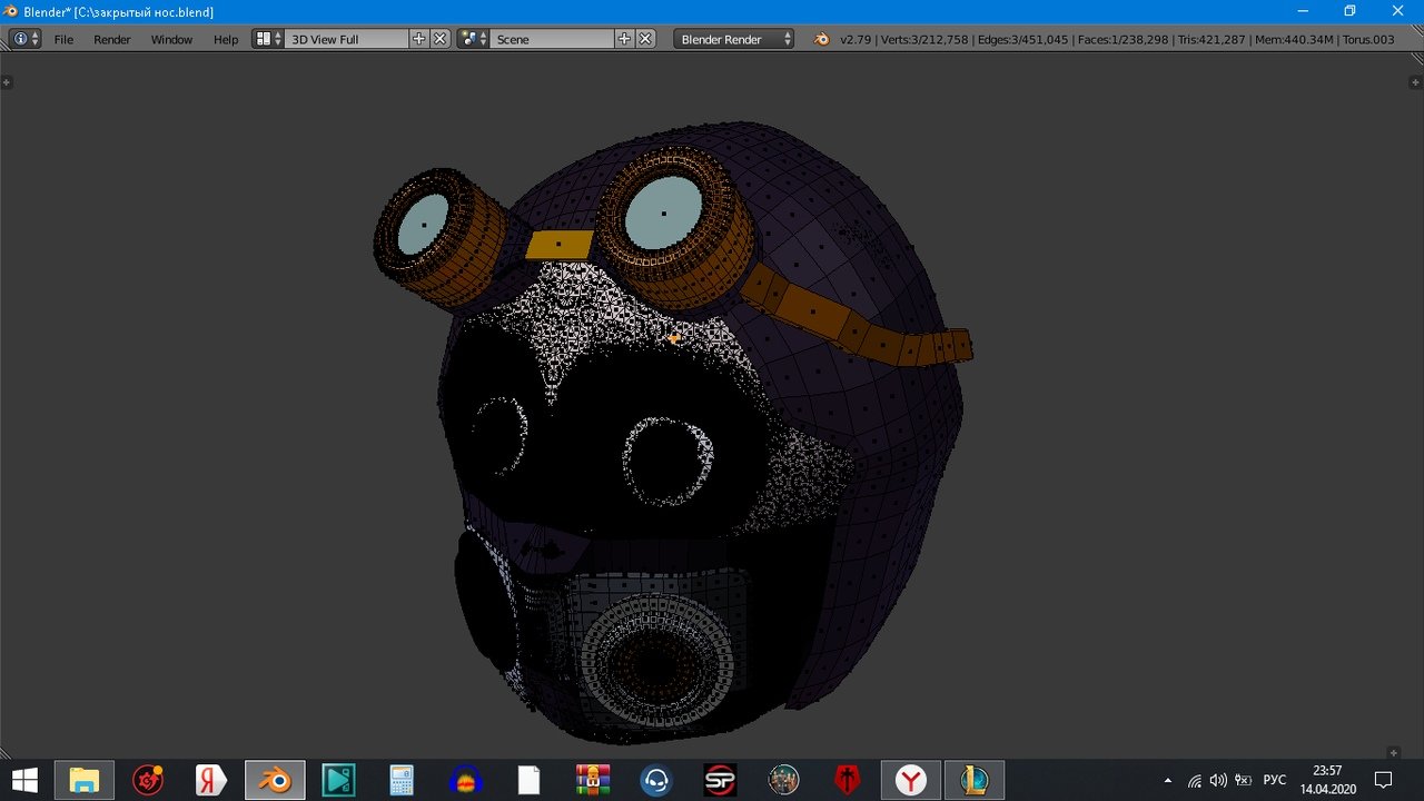Face Of A Cartoon Character 3d Model In Fantasy 3dexport
