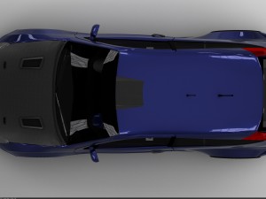 tuned car Model 3D