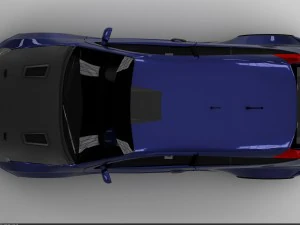 tuned car 3D Model