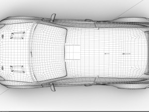 tuned car Model 3D