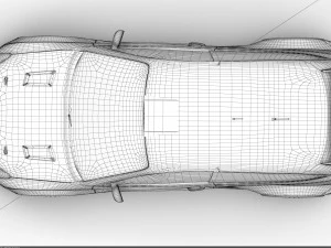 tuned car 3D Model