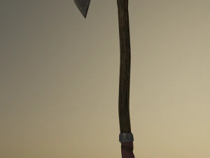 Streitaxt 3D Modell