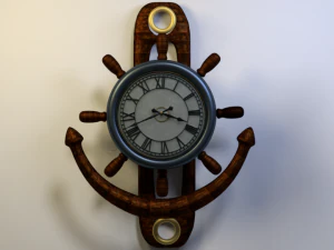 wall clock 3D Model