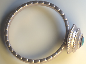 engagement ring 3D Model