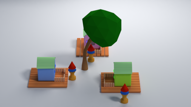 small house 3D-Modell .c4d .max .obj .3ds .fbx .stl .blend 