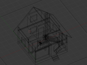 template of the house 3D Model
