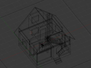 template of the house 3D Model