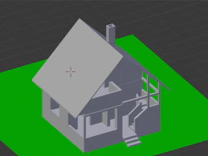 template of the house 3D Model