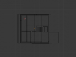 template of a brick house 3D Model