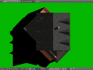 template of 2-storey building 3D Model