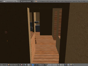 template of a one-story building 3D Model